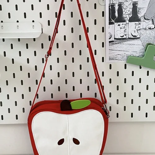 A women's casual nylon crossbody bag, shoulder bag, apple bag, durable and wear-resistant,For shopping, commuting, traveling